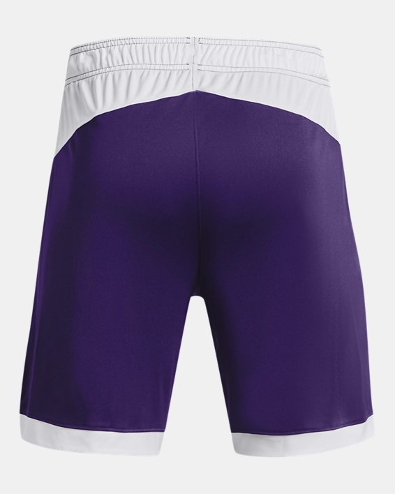 Men's UA Maquina 3.0 Shorts in Purple image number 6